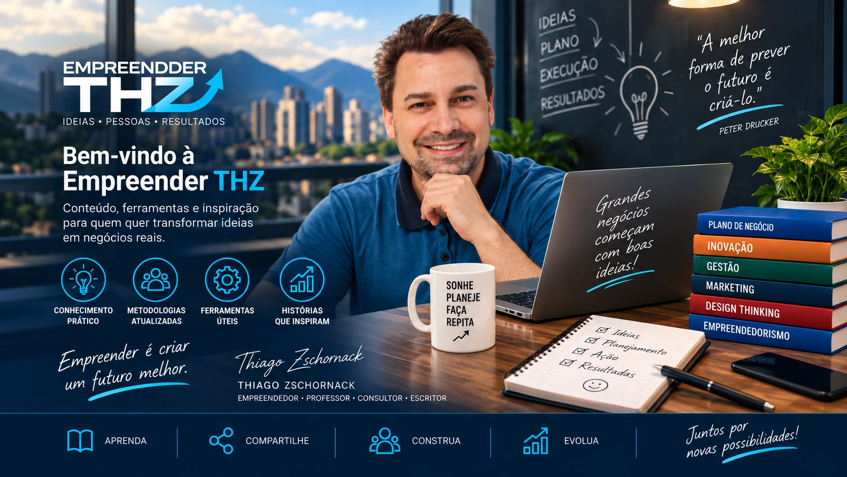 Capa do portal Empreender THZ